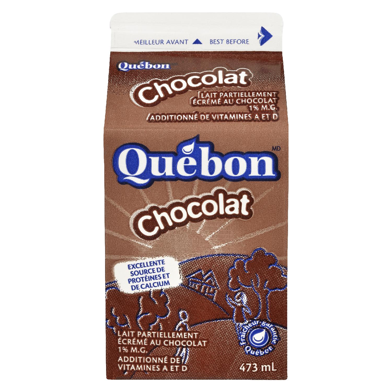 473ML CHOCOLATE MILK QUEBON Agropur Solutions